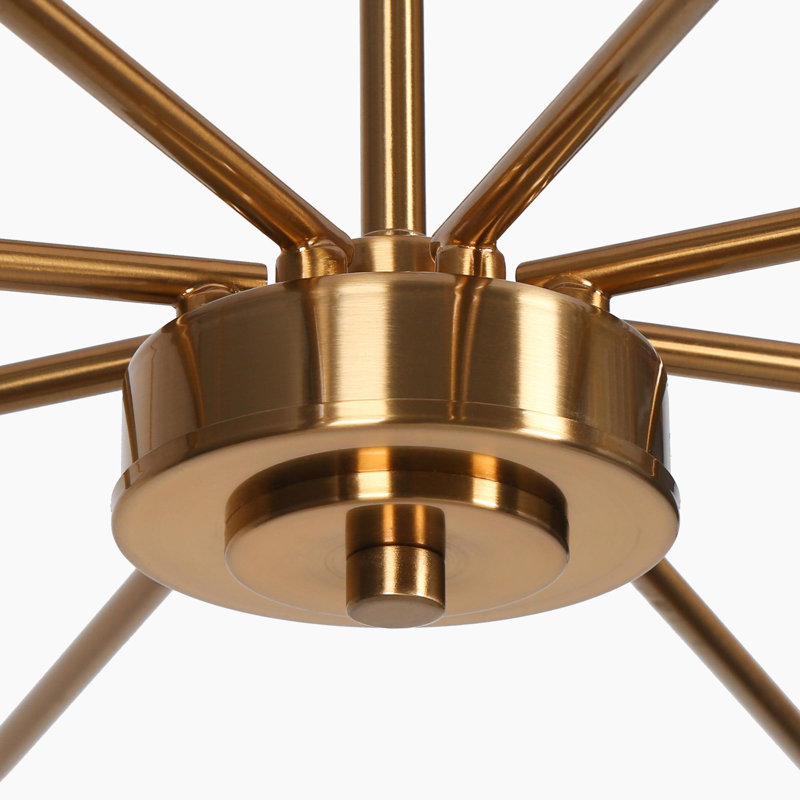 Kaymarie Lauge 8 - Light Dimmable LED Sputnik Classic / Traditional Chandelier