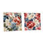 Motif floral français français - ensemble d'art mural en acrylique sur verre floral-103921488