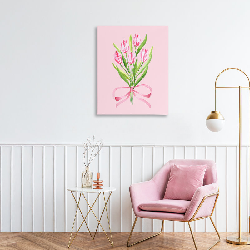 «Pretty And Sweet Tulips», conception par Nina Jacobs, H 20 po x l 16 po