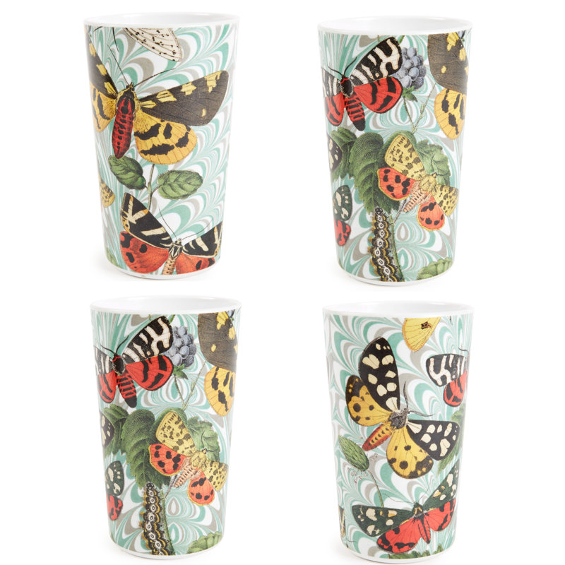 Caaliyah 12 oz Ensemble de verres en mélamine
