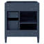 Meuble-lavabo de salle de bain sans lavabo supérieur, armoire de rangement moderne avec 2 tiroirs et un tiroir basculant-238564674-238564698