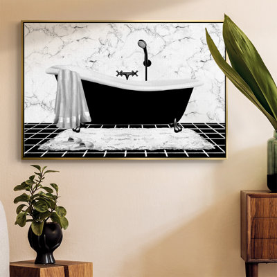 " Modern Bath I " Print