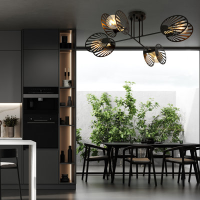 Goodloe 4 - Light Sputnik Chandelier