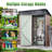 5'x 3' Outdoor Metal Storage Shed with Base