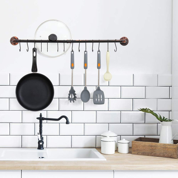 These hooks are perfect for hanging your pots and pans from your Calphalon  pot rack. These single pot rack hooks allow pans to h…