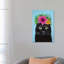 Frida Kahlo Cat - Wrapped Canvas Print-744443909-739279832