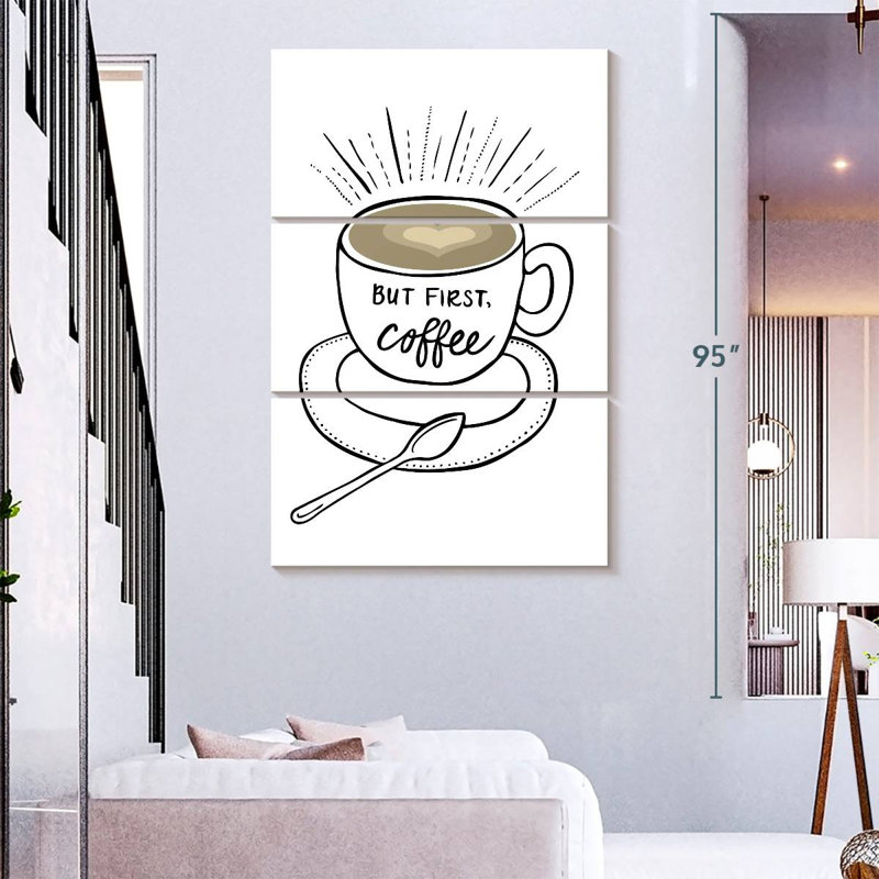 Tergel Coffee First, 74" H x 48" W