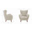 Kriansh 87.1Cm Wide Tufted Wingback Chair