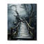 Horloge murale grise-99629761