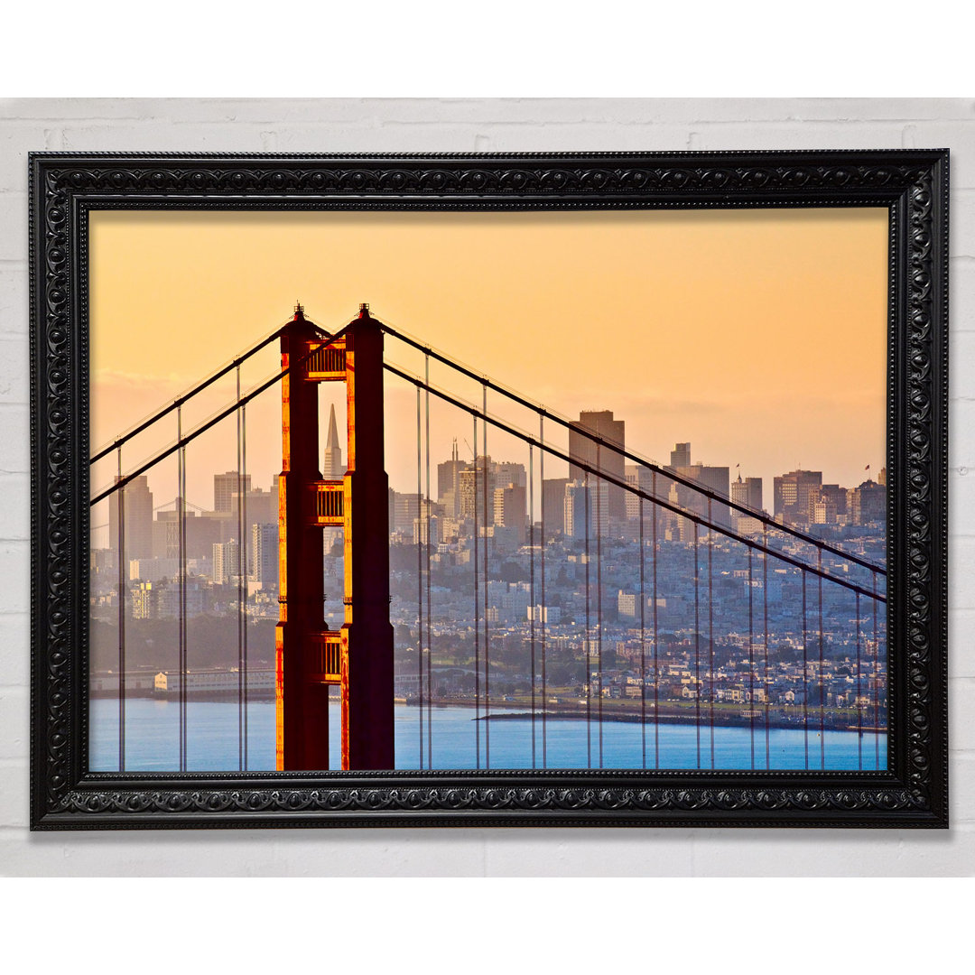 Golden Gate Bridge Struktur - Einzelner Bilderrahmen Kunstdrucke