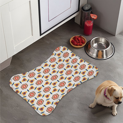 Tapis jaune vin - 1 pièce