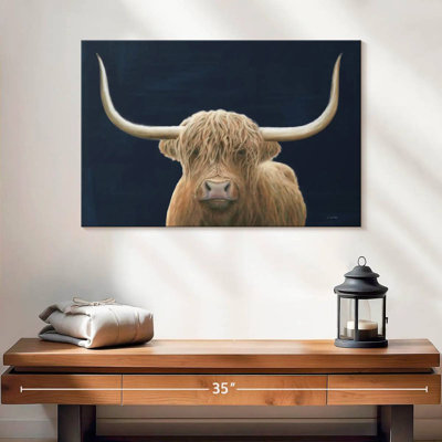 Vache Brampt Highland bleu marine