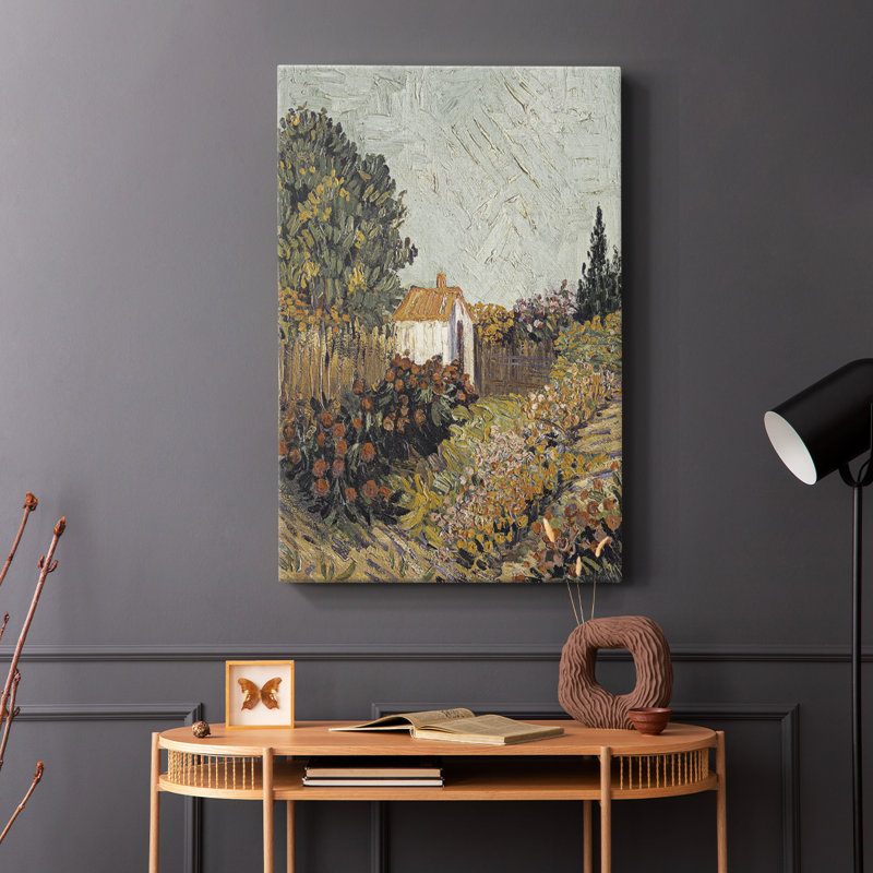 Paysage rétro CCLXV - galerie Cavas, H 36 po x l 24 po