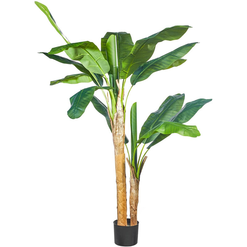 Bananier artificiel en pot par Maydear, H 59 po x l 8 po x P 8 po