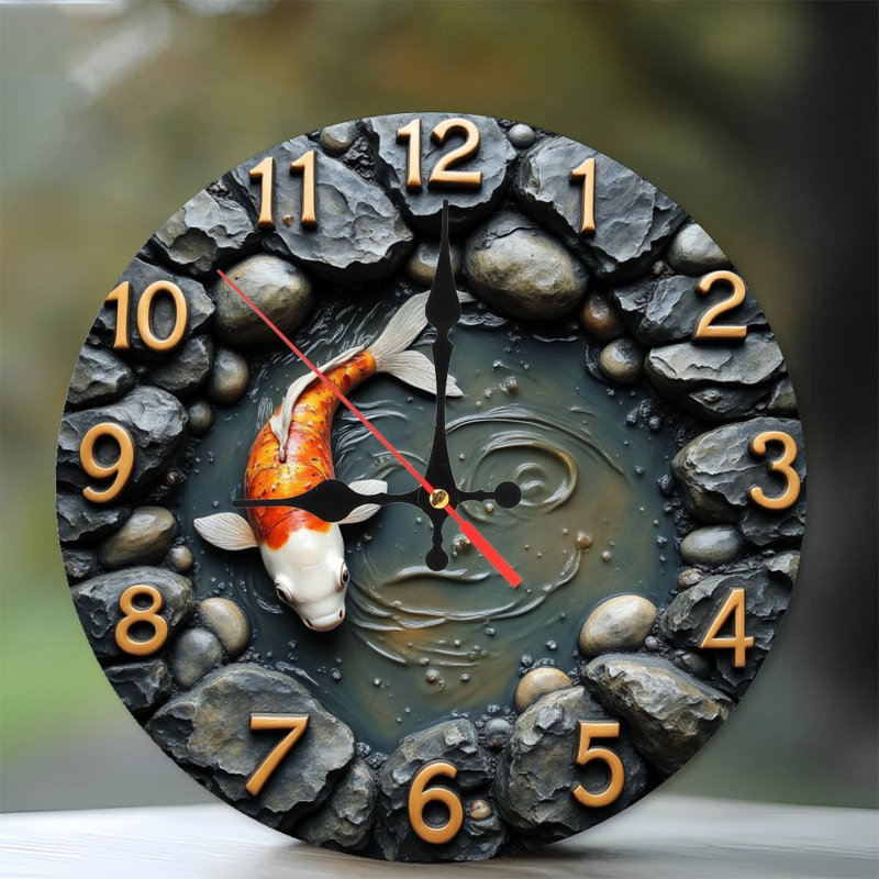 Horloge Koi