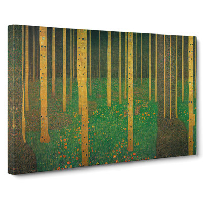 Trendy Forest - Wrapped Canvas Print
