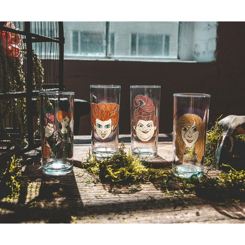4 pièces 10 oz. Ensemble de verres en verre