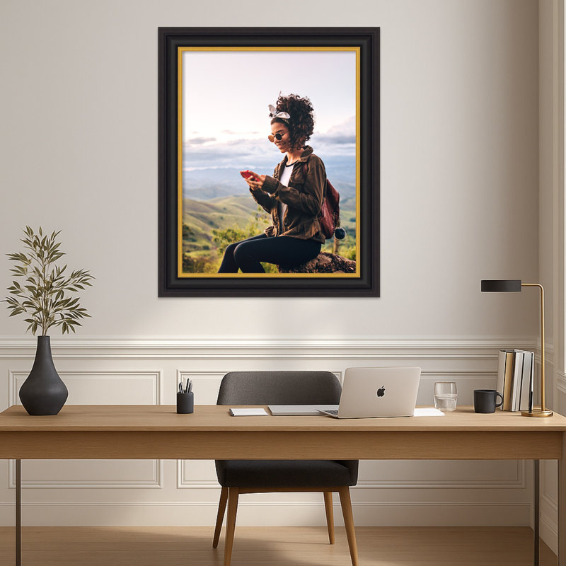 Cadre photo Sierra, 22x28, Sierra Black Brown
