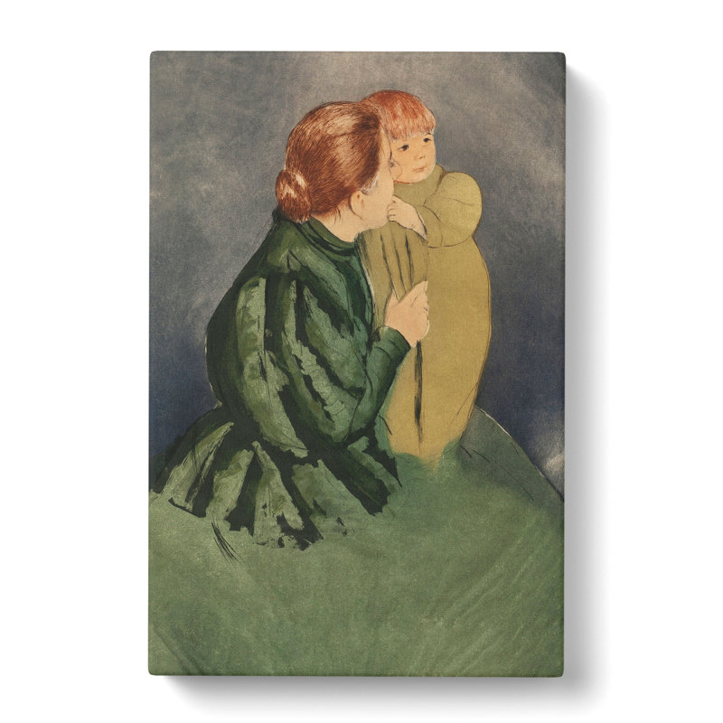 Mother And Child Vol.5 by Mary Cassatt - Wrapped Canvas, 76cm H x 50cm W x 3cm D