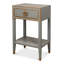 Shagreen 1 - Drawer Solid Wood Nightstand-69056684