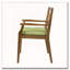Fauteuil d'extérieur en bois d'acacia pour la cour, la piscine et le jardin-576493932