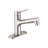 Single Handle Stainless Steel Bathroom Sink Faucet with Pull-Out Sprayer-115827470