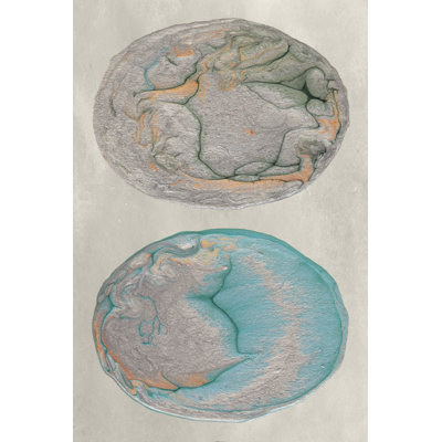 Planet Trio II by Alicia Ludwig - Wrapped Canvas Print