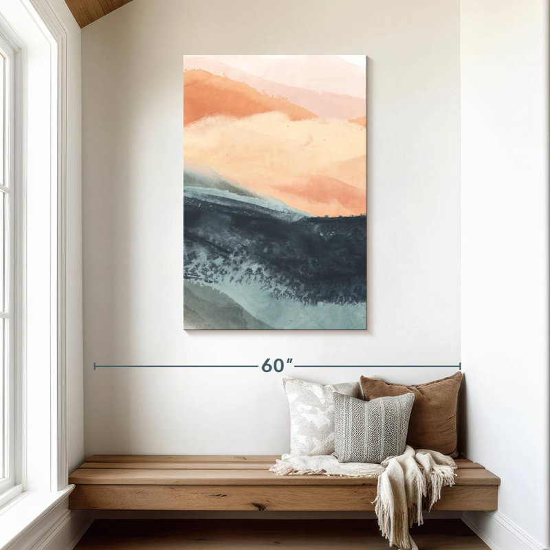 Avery Dark Soft Waves II, 45" H x 30" W