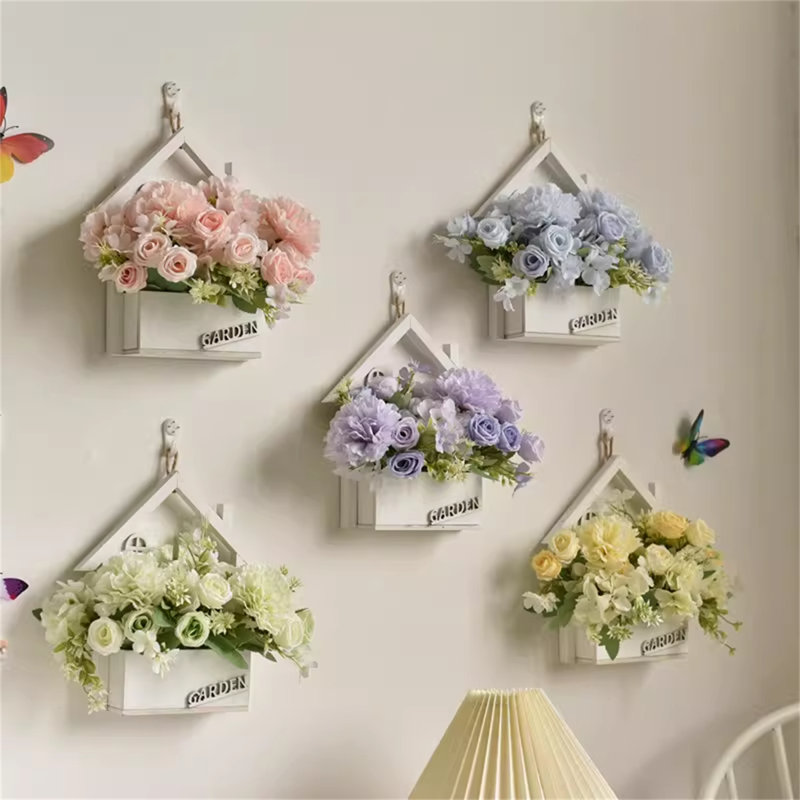 Wall-Mounted Artificial Flower