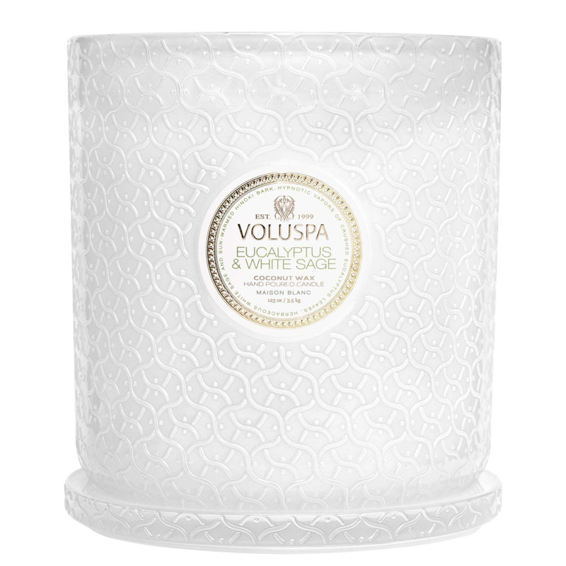 Eucalyptus And White Sage 5 Wick Hearth