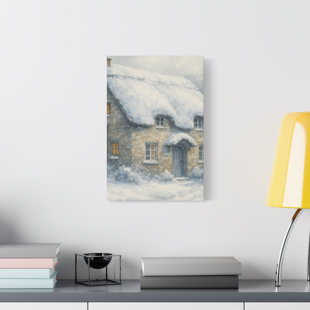 Aaroon Single Picture Frame Print on Canvas