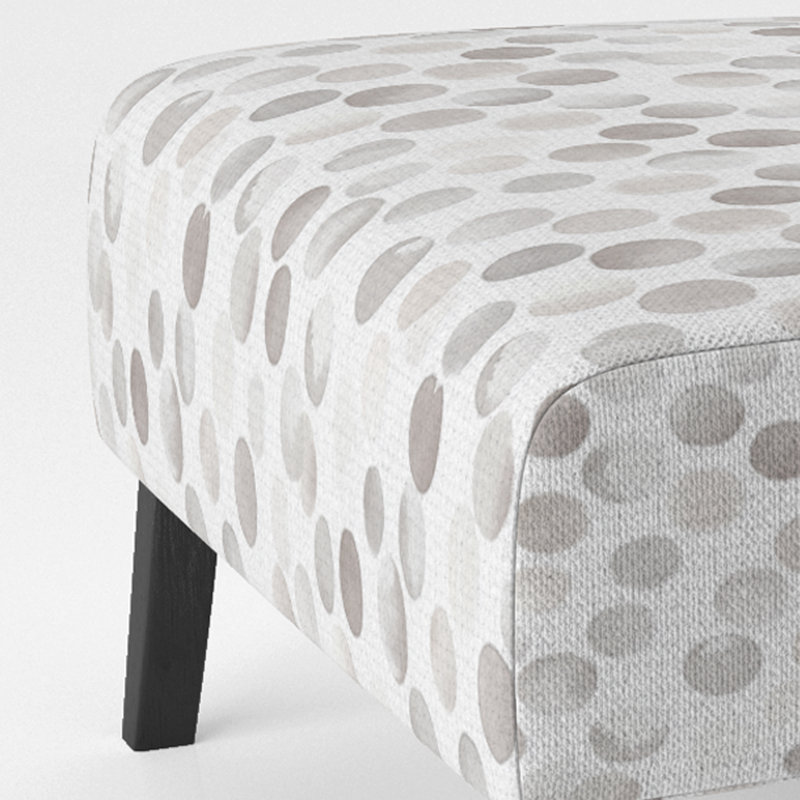 Fauteuil de chambre Modern, Pantoufle sans accoudoirs