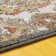 Peretsman 100% Polypropylene Geometric Indoor Area Rug or Runner, Soft & Durable Diamond Pattern