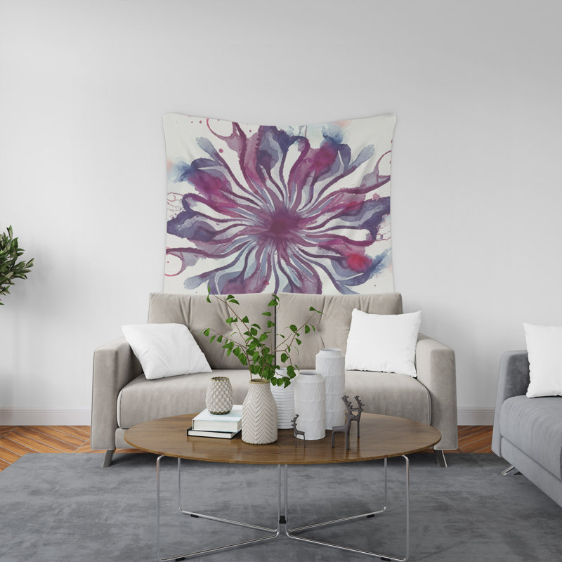 Tapisserie murale, H 80 po x l 68 po x P 0,8 po
