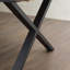 Metal Base Dining Table