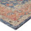 Tapis bleu / orange en laine touffeté à la main Lindsay-679981442