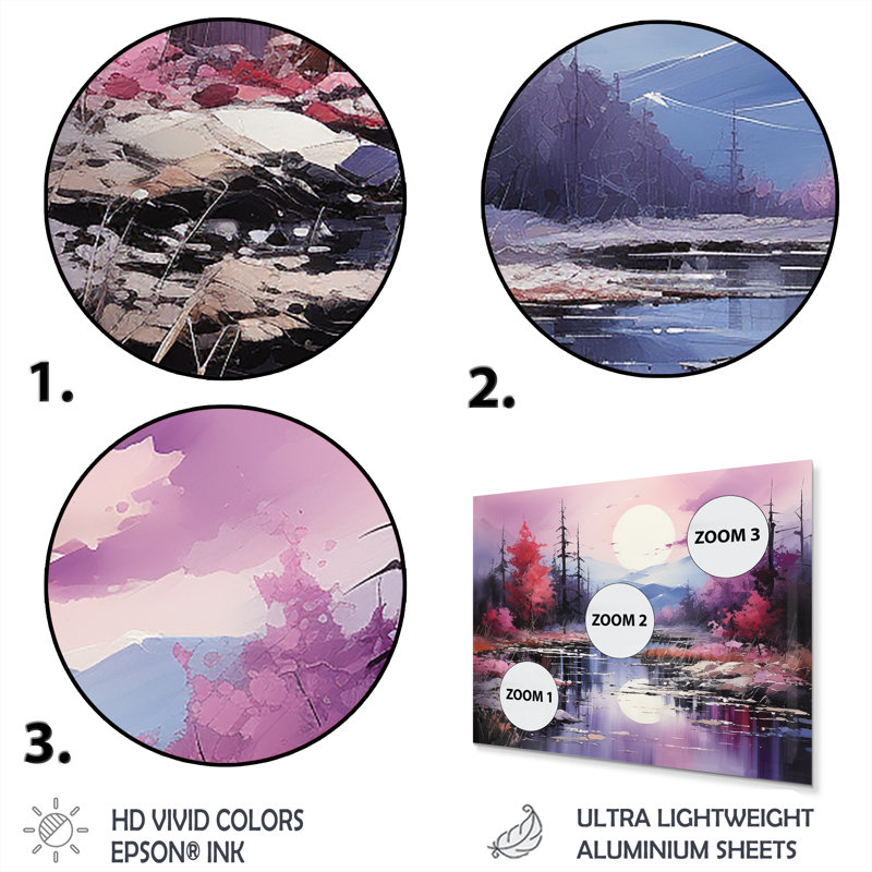 Rustic Landscape & Nature Wall Decor on Metal