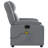 vidaXL Massage Recliner Chair, Adjustable, Leather-97814356