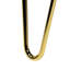 Banc de rangement en fausse fourrure Camel