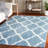 Tahoe Shag Performance Geometric Rug-1958120193