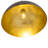 Rusty Industrial 1 - Light Gold Leaf Inner Metal Dome Pendant-749321777