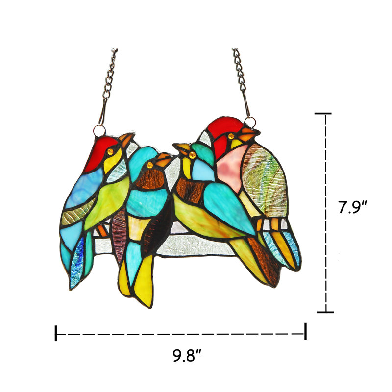 Birds Window Panel