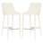 Bohy Upholstered Counter Stool with Metal Frame-1312137410