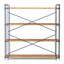 Kaeden  Ladder Bookcase with Wood Shelves & Iron Frame-77424115