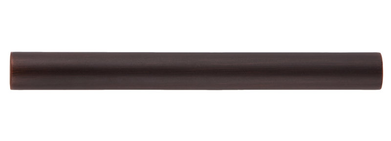 Poignée de tiroir Metro Large 1-1/4 po d'entraxe en cuivre satiné, Cuivre satiné