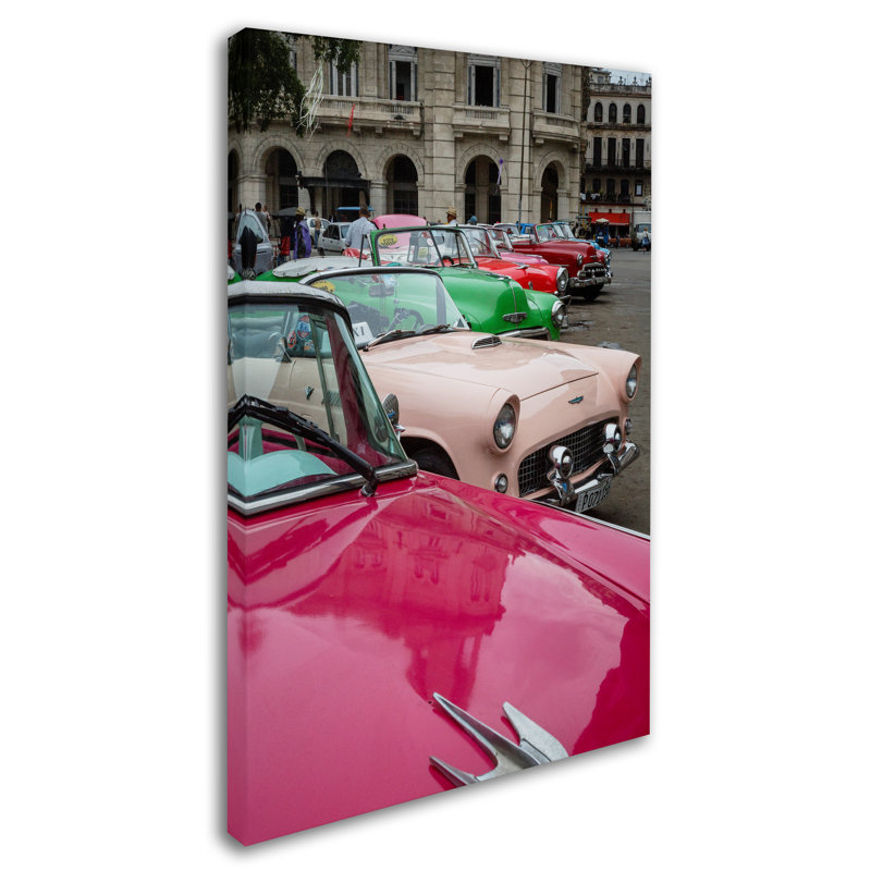 Ann «Classic Cars», reproduction de photo sur toile tendue, H 32 po x l 22 po