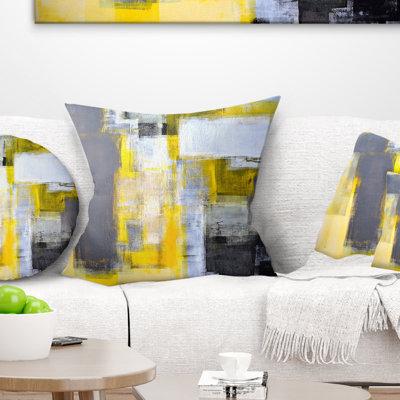  Coussin abstrait flou abstrait