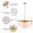 Dimmable Capiz Shell Tiered Chandelier-339180067-339086452-337397358