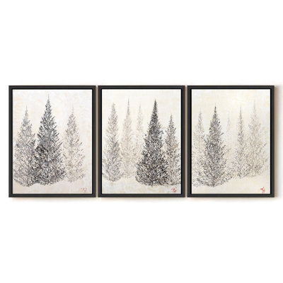 Monoscape XXVIII by Karen Biery Acrylic Painting Print on Wrapped Canvas