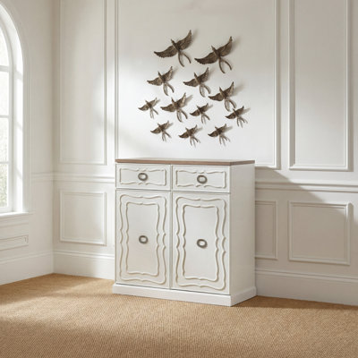 Flying Sparrow Wall Sculpture, Medium